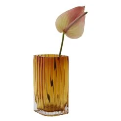 AYTM Folium Vase -Trit Houses Shop AYT G19 1 013 Small Amber 02