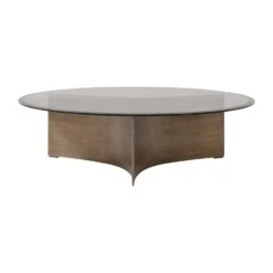 Arc Table 22 Arc Table -Trit Houses Shop Arc Brass patinated steel Large 00 V3 300 dpi web