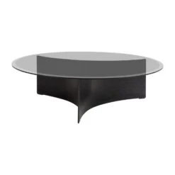 Arc Table 27 Arc Table -Trit Houses Shop Arc Tinted black glass Large table V2 300 dpi web