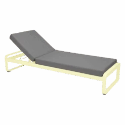 Fermob Bellevie Sunlounger -Trit Houses Shop BELLEVIE BDS GF CITRON GIVRE
