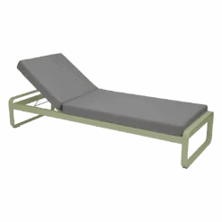 Fermob Bellevie Sunlounger -Trit Houses Shop BELLEVIE BDS GF VERT TILLEUL