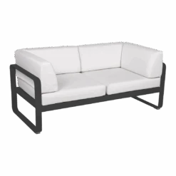 Fermob Bellevie 2 Seater Club Sofa 30 Fermob Bellevie 2 Seater Club Sofa -Trit Houses Shop BELLEVIE CANAPE CLUB 2PL BG CARBONE