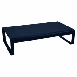 Fermob Bellevie Large Low Table -Trit Houses Shop BELLEVIE GRANDE TABLE BASSE 138X80 BLEU ABYSSE