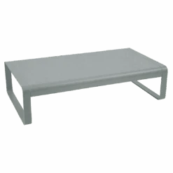 Fermob Bellevie Large Low Table -Trit Houses Shop BELLEVIE GRANDE TABLE BASSE 138X80 GRIS LAPILLI