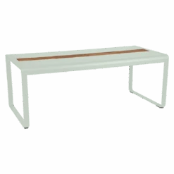 Fermob Bellevie Dining Table With Storage 39 Fermob Bellevie Dining Table With Storage -Trit Houses Shop BELLEVIE TABLE 196X90 AVEC RANGEMENTS MENTHE GLACIALE