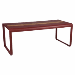 Fermob Bellevie Dining Table With Storage 22 Fermob Bellevie Dining Table With Storage -Trit Houses Shop BELLEVIE TABLE 196X90 AVEC RANGEMENTS PIMENT