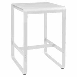 Fermob Bellevie High Table -Trit Houses Shop BELLEVIE TABLE HAUTE 74X80 BLANC COTON