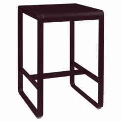 Fermob Bellevie High Table -Trit Houses Shop BELLEVIE TABLE HAUTE 74X80 CERISE NOIRE
