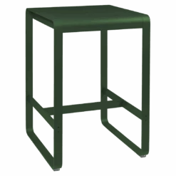 Fermob Bellevie High Table -Trit Houses Shop BELLEVIE TABLE HAUTE 74X80 VERT CEDRE
