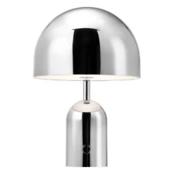 Tom Dixon Bell Portable Table Lamp 29 Tom Dixon Bell Portable Table Lamp -Trit Houses Shop BELL Portable Silver FrontOn On NoShadow web