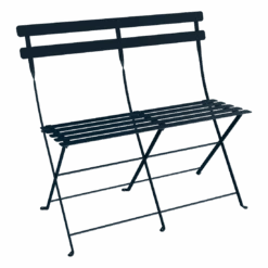 Fermob Bistro 2 Seater Bench 22 Fermob Bistro 2 Seater Bench -Trit Houses Shop BISTRO BANQUETTE 2 PLACES BLEU ABYSSE SKU 010492
