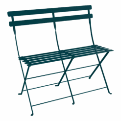 Fermob Bistro 2 Seater Bench 24 Fermob Bistro 2 Seater Bench -Trit Houses Shop BISTRO BANQUETTE 2 PLACES BLEU ACAPULCO SKU 010421