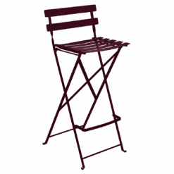 Fermob Bistro Foldable Bar Chair 28 Fermob Bistro Foldable Bar Chair -Trit Houses Shop BISTRO CHAISE DE BAR CERISE NOIRE
