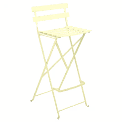 Fermob Bistro Foldable Bar Chair 29 Fermob Bistro Foldable Bar Chair -Trit Houses Shop BISTRO CHAISE DE BAR CITRON GIVRE
