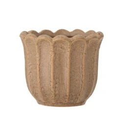 Bloomingville Chaca Stoneware Flowerpot - Brown