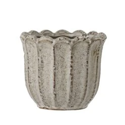 Bloomingville Chaca Stoneware Flowerpot - Grey