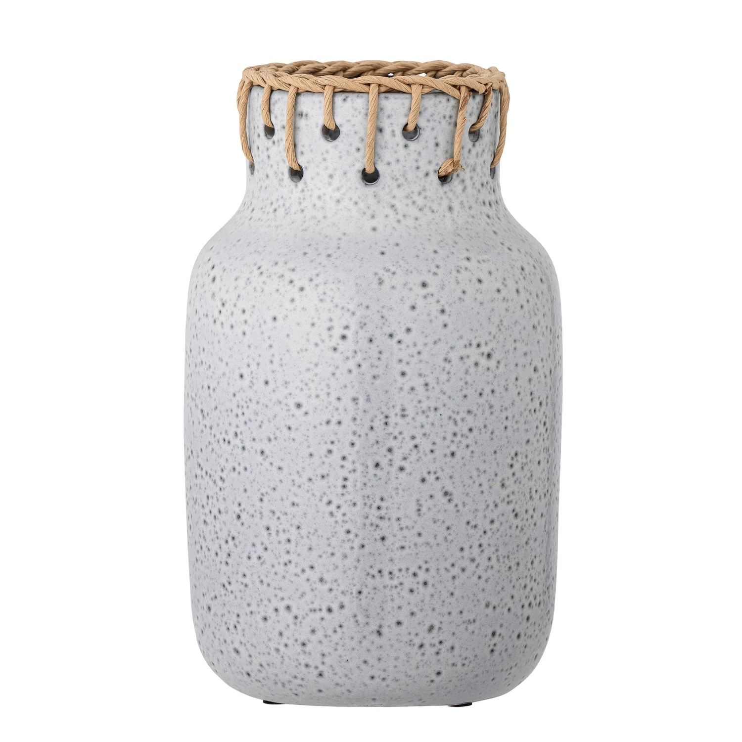 Bloomingville Janel Ceramic Vase - Grey 1 Bloomingville Janel Ceramic Vase - Grey