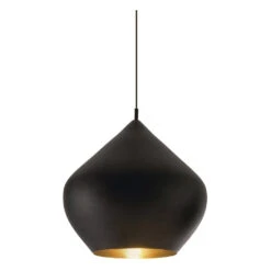 Tom Dixon Beat Stout Pendant Lamp -Trit Houses Shop BLS04 PEUM BeatStoutPendantBlack Main short Cutout