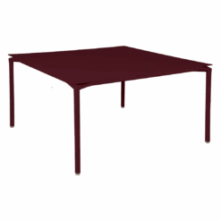 Fermob Calvi Square Dining Table 27 Fermob Calvi Square Dining Table -Trit Houses Shop CALVI TABLE 140X140 CERISE NOIRE