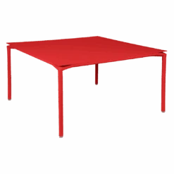 Fermob Calvi Square Dining Table 29 Fermob Calvi Square Dining Table -Trit Houses Shop CALVI TABLE 140X140 COQUELICOT