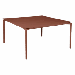 Fermob Calvi Square Dining Table 37 Fermob Calvi Square Dining Table -Trit Houses Shop CALVI TABLE 140X140 OCRE ROUGE