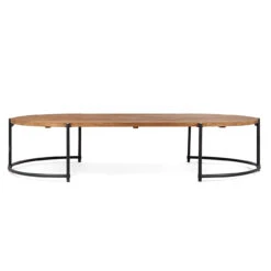 DBodhi Coco Oval Coffee Table - Oval Legs
