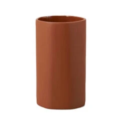 Fossil Vase - Brick