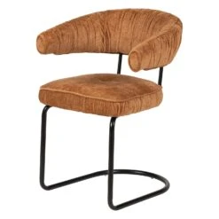 Carrie Arm Chair 38 Carrie Arm Chair -Trit Houses Shop Carrie Arm Chair Mustard Black Frame 02