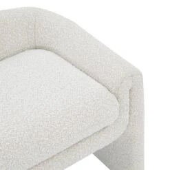 Charlotte Bench -Trit Houses Shop Charlotte Bench Cream Boucle 05