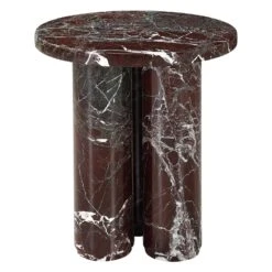 Chloe Side Table -Trit Houses Shop Chloe Side Table Rosso Levanto 01