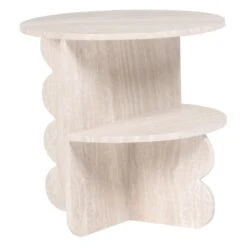 Coda Side Table -Trit Houses Shop Coda Side Table Travertine 06