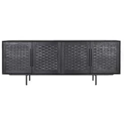 DBodhi Karma Charcoal Low Dresser - 4 Doors