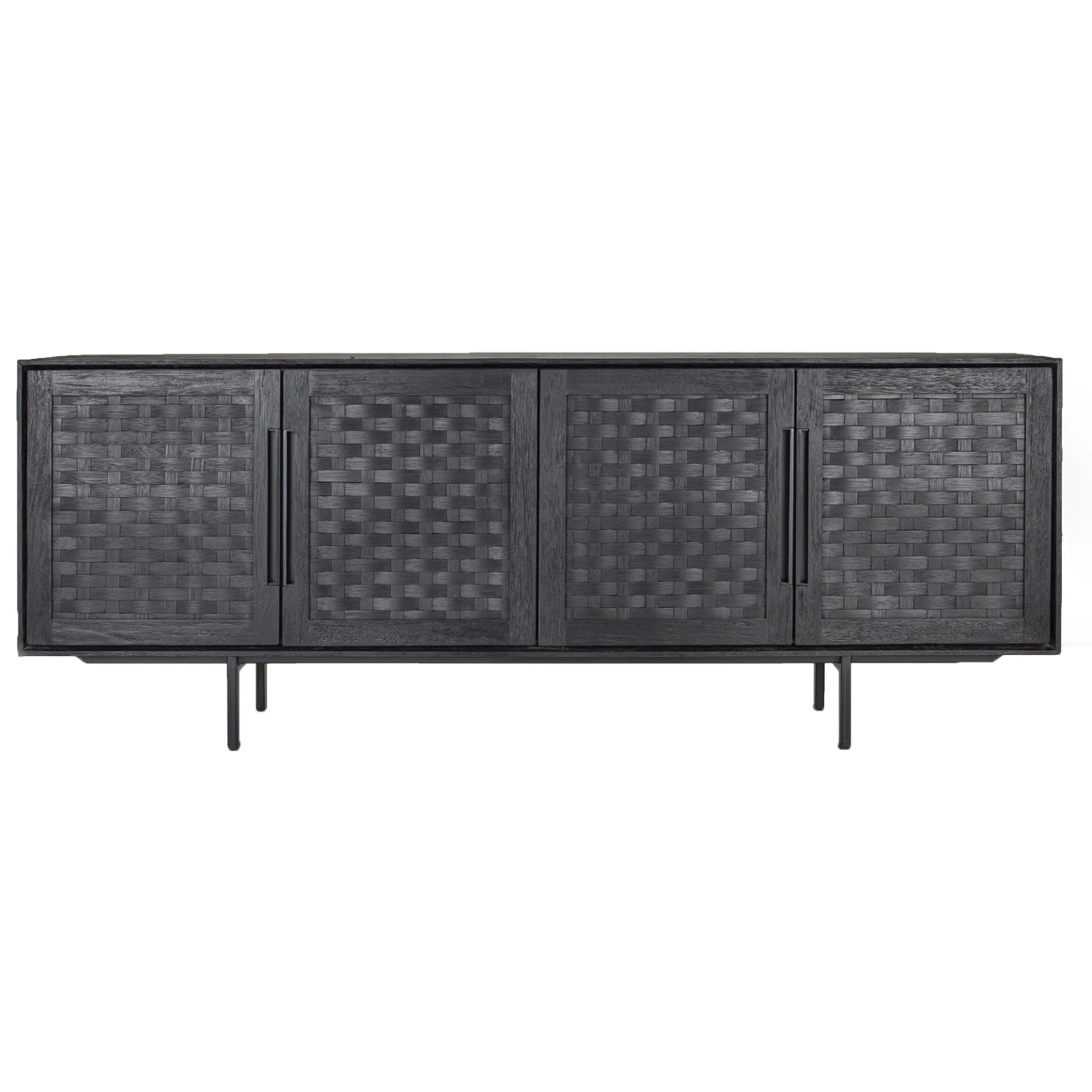 DBodhi Karma Charcoal Low Dresser - 4 Doors 1 DBodhi Karma Charcoal Low Dresser - 4 Doors