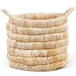 DBodhi Caterpillar Sago Round Basket