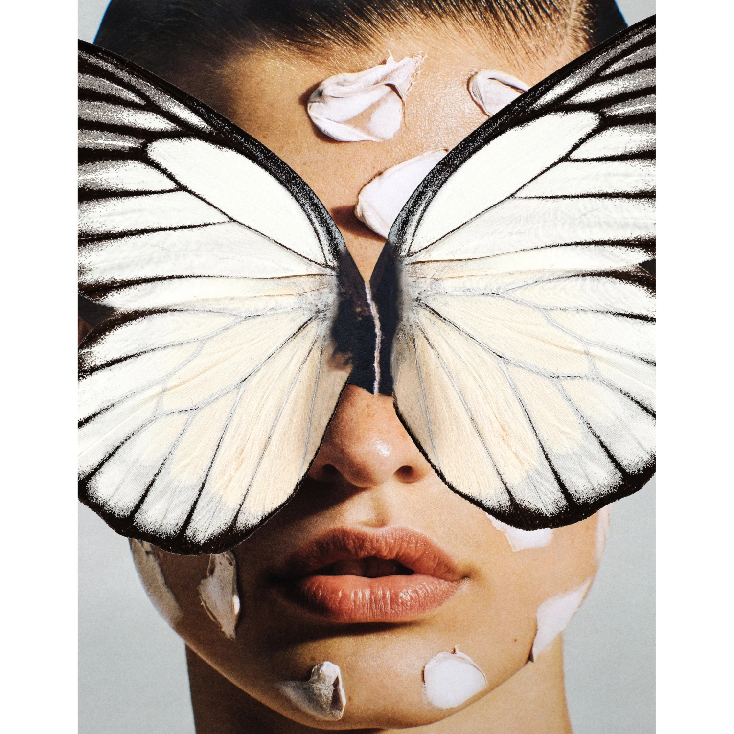 Broken Wings White Print 1 Broken Wings White Print