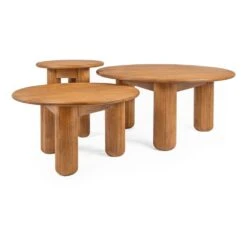 DBodhi Dino Round Coffee Table - Set Of 3