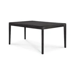 Ethnicraft Teak Bok Rectangular Outdoor Dining Table 24 Ethnicraft Teak Bok Rectangular Outdoor Dining Table -Trit Houses Shop ETH B01 0 001 Black 1620mm 02