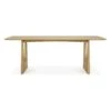 Ethnicraft Oak Geometric Dining Table