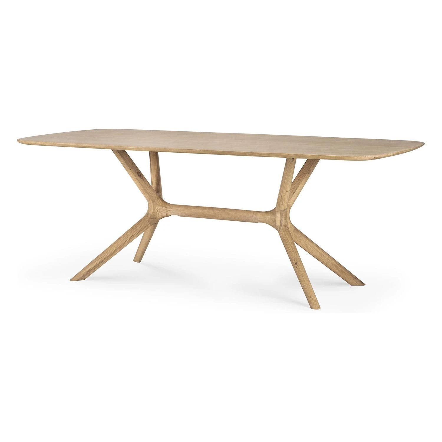 Ethnicraft Oak X Dining Table 4 Ethnicraft Oak X Dining Table - Image 4