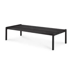 Ethnicraft Teak Jack Outdoor Coffee Table -Trit Houses Shop ETH B02 0 001 1500mm Black 02
