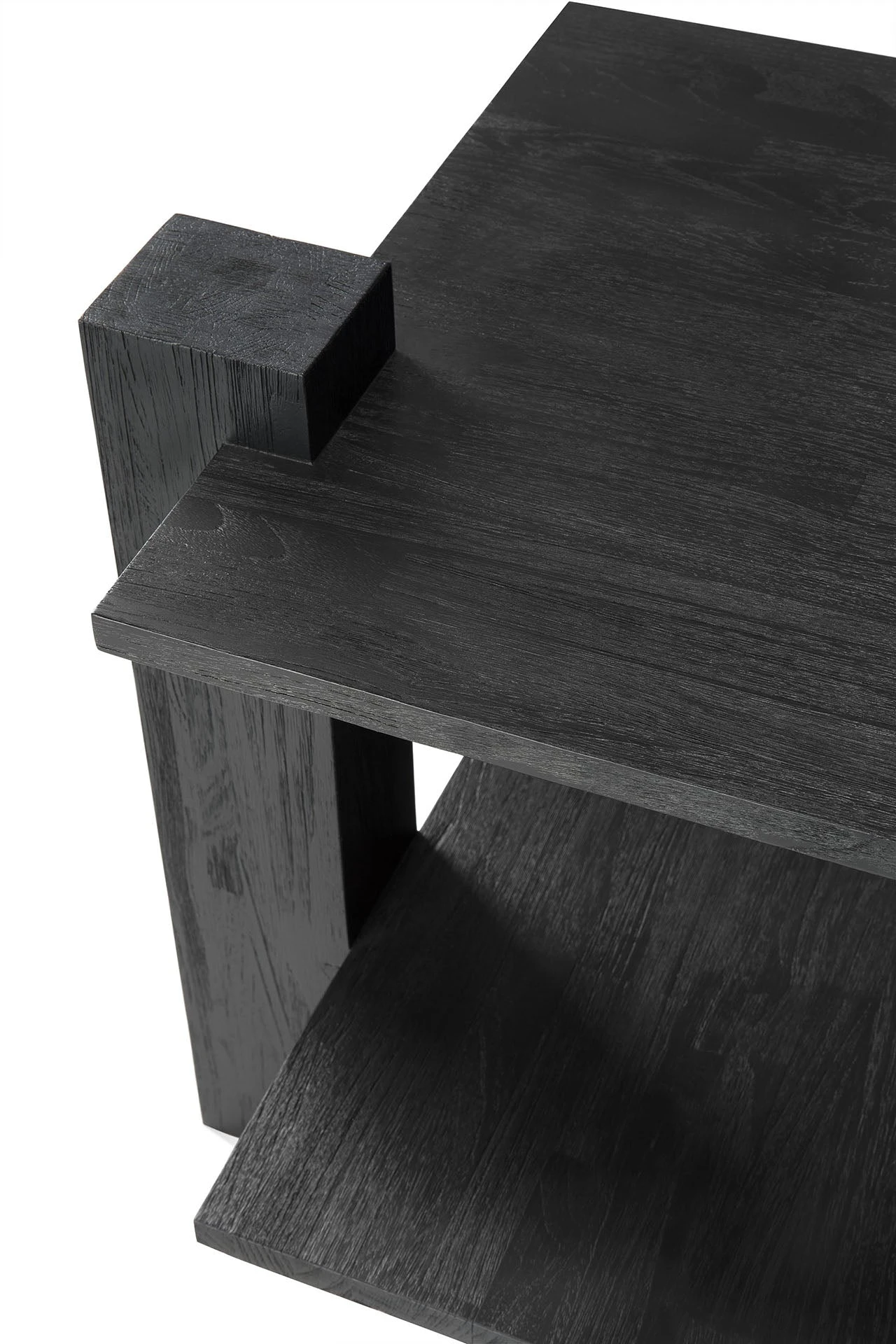 Ethnicraft Teak Abstract Side Table 7 Ethnicraft Teak Abstract Side Table - Image 7