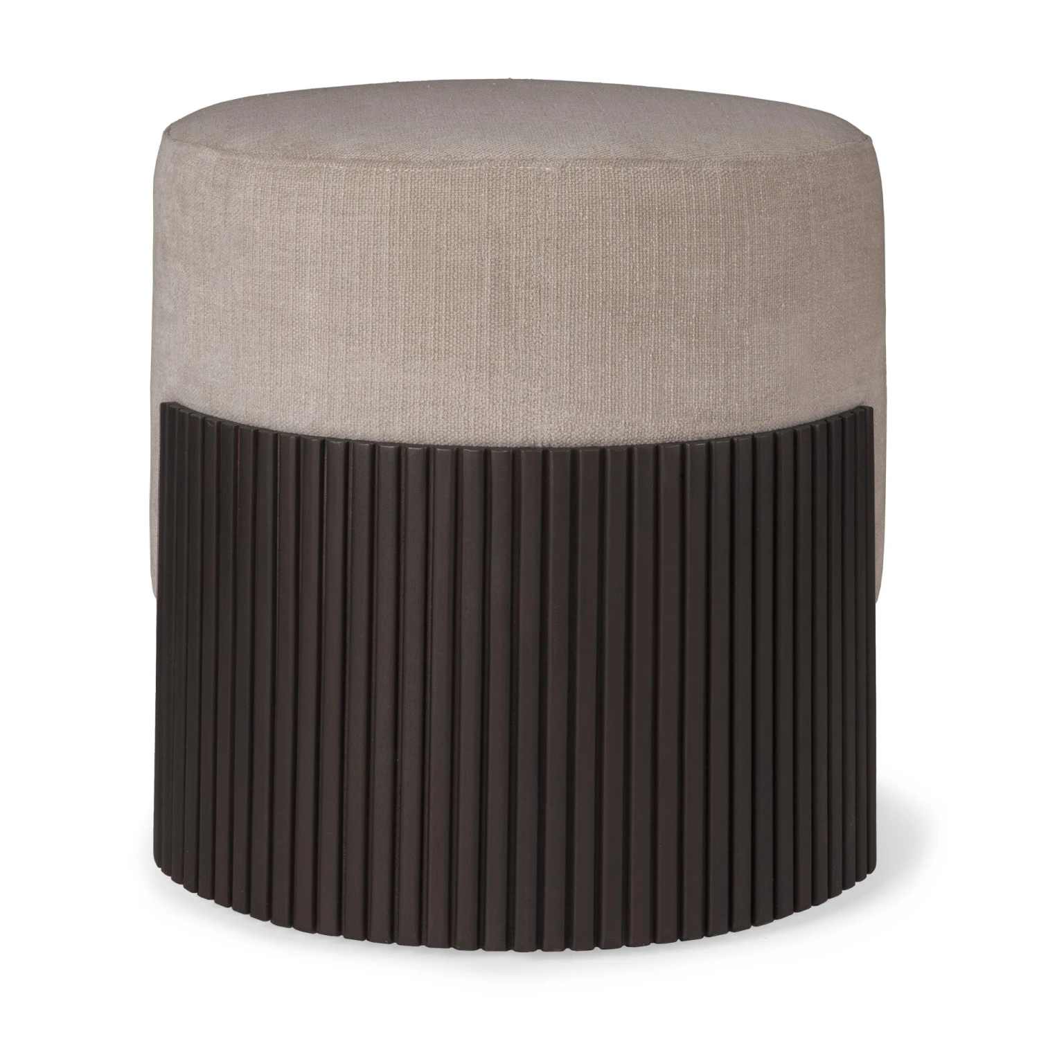Ethnicraft Mahogany Roller Max Pouf 3 Ethnicraft Mahogany Roller Max Pouf - Image 3