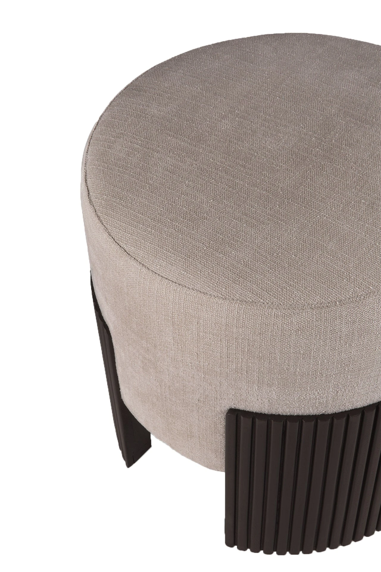 Ethnicraft Mahogany Roller Max Pouf 4 Ethnicraft Mahogany Roller Max Pouf - Image 4