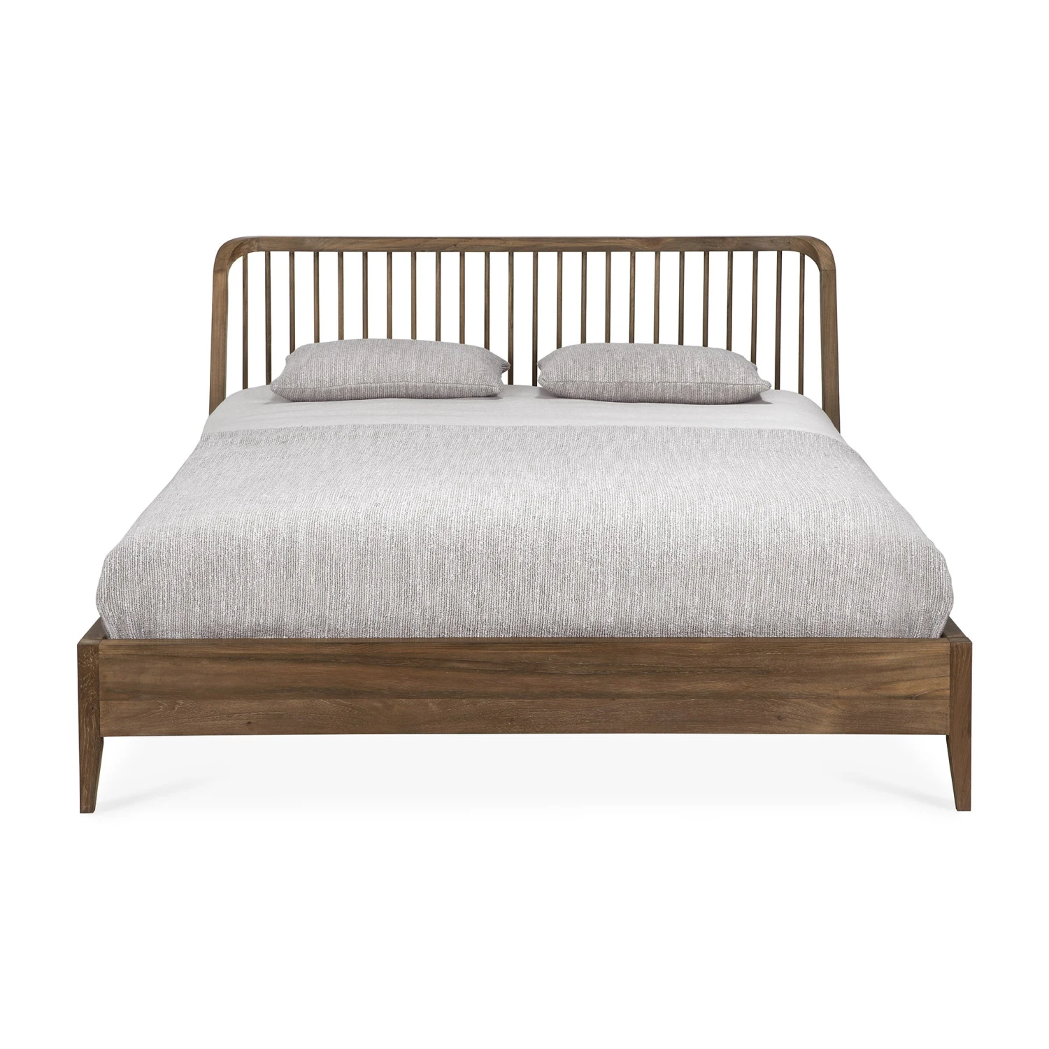 Ethnicraft Reclaimed Teak Spindle Queen Bed 1 Ethnicraft Reclaimed Teak Spindle Queen Bed