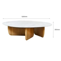 Eden Marble Coffee Table -Trit Houses Shop Eden Coffee Table Large Dimensions1