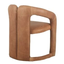 Estrella Arm Chair -Trit Houses Shop Estrella Dining Chair Cognac Leather 04