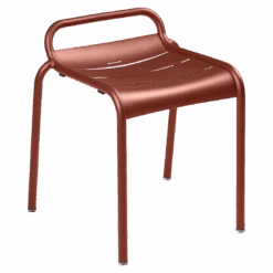 Fermob Luxembourg Stool -Trit Houses Shop FER A04 0 002 Red Ochre