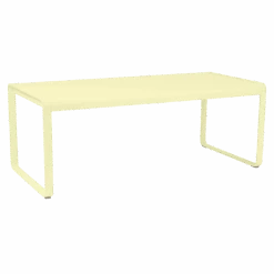 Fermob Bellevie Dining Table -Trit Houses Shop FER B01 0 004 Frosted Lemon