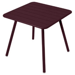 Fermob Luxembourg Table 80cm - 4 Legs -Trit Houses Shop FER B01 0 010 Black Cherry