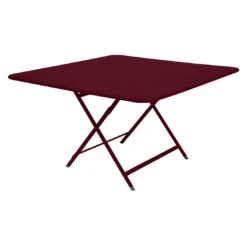 Fermob Caractere Square Table -Trit Houses Shop FER B01 0 014 Black Cherry